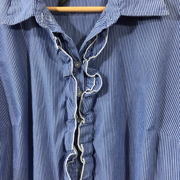 Lane Bryant 16 18 pop over tunic blouse shirt top - Picture 4 of 8